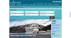 Desktop Screenshot of alaska.cruises.com