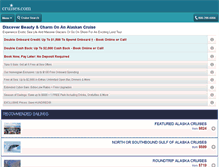 Tablet Screenshot of alaska.cruises.com