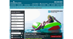 Desktop Screenshot of cruises.com