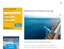 Tablet Screenshot of cruises.com.sg