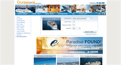 Desktop Screenshot of cruises.ie